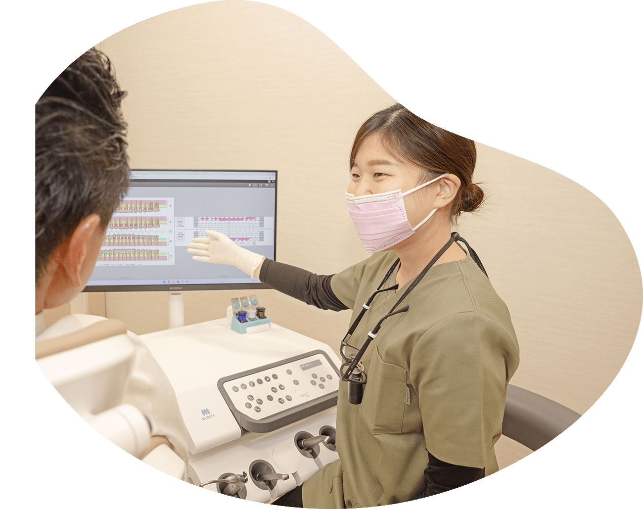 3名の歯科医師による幅広い診療内容